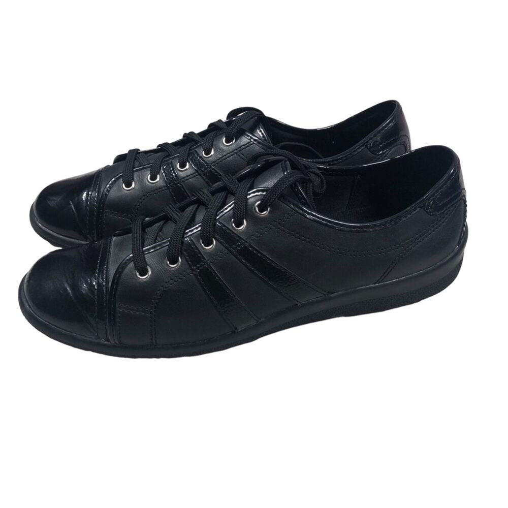 Davis Tate black lace up sneakers 9.5